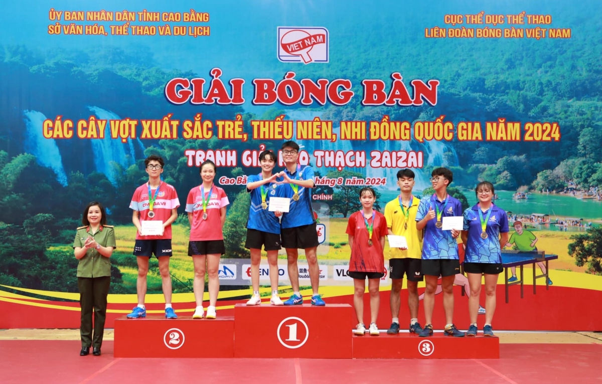 CAND - T&T áp đảo ở giải bóng bàn trẻ quốc gia 2024