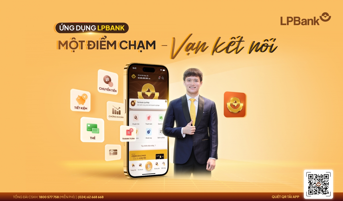 LPBank ra mắt giao diện mới ứng dụng ngân hàng số