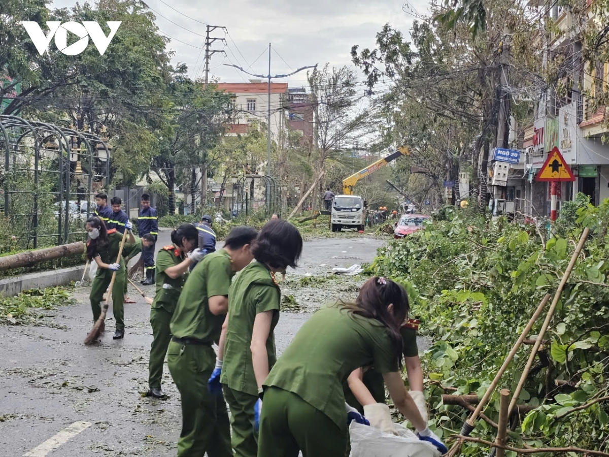 Bộ trưởng Bộ Công an gửi thư động viên cán bộ, chiến sĩ tham gia khắc phục cơn bão số 3