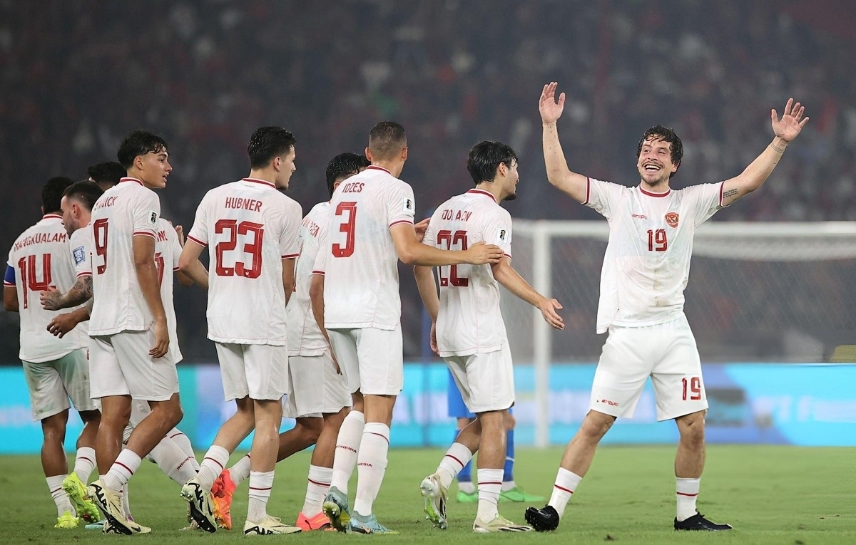 Lịch thi đấu vòng loại 3 World Cup 2026 khu vực châu Á: Indonesia đá sân khách