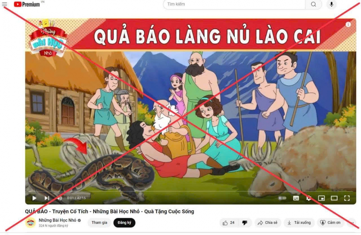 Công an làm việc với kênh đăng video "Quả báo Làng Nủ Lào Cai" gây phẫn nộ