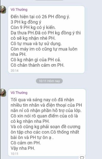 Vụ cô giáo xin tiền hỗ trợ mua máy tính cá nhân: Quận 1 chỉ đạo xử lý nghiêm