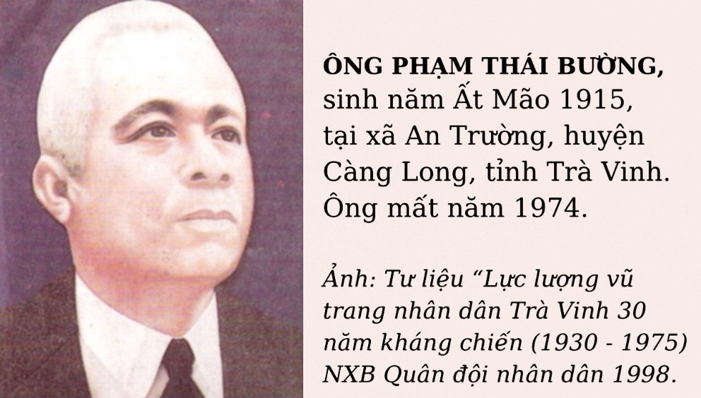 Đồng chí Phạm Thái Bường, người cộng sản trung kiên của quê hương Trà Vinh