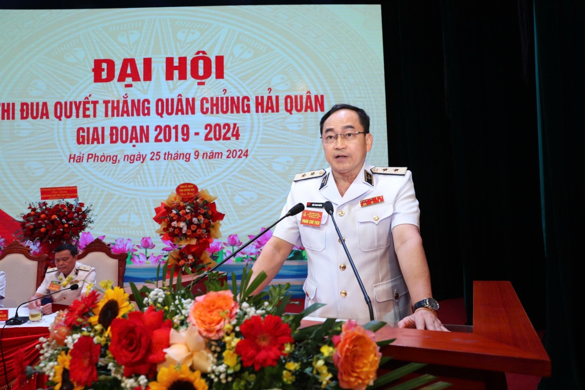 Quân chủng Hải quân tổ chức Đại hội thi đua quyết thắng giai đoạn 2019-2024