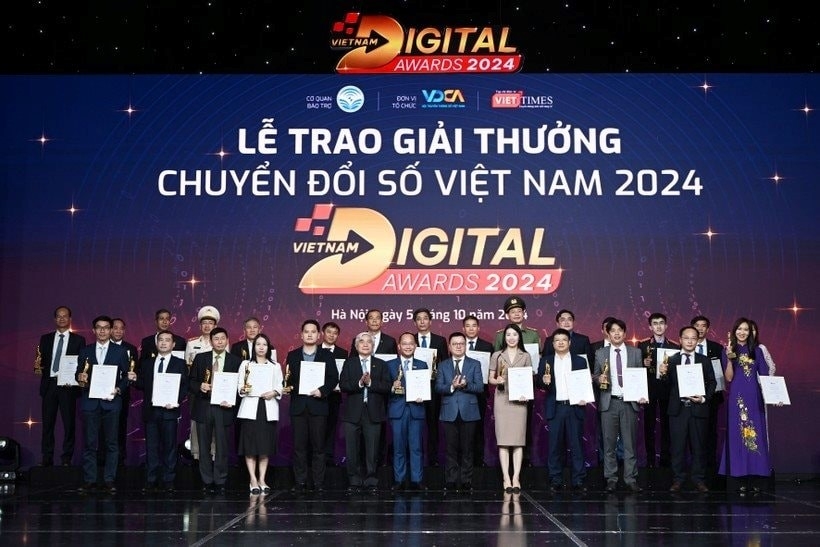 Giải thưởng Chuyển đổi số Việt Nam 2024 xuất hiện nhiều nhân tố đột phá mới