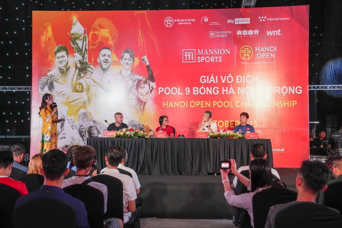 Những cơ thủ hàng đầu hội tụ ở giải Hanoi Open Pool Championship 2024