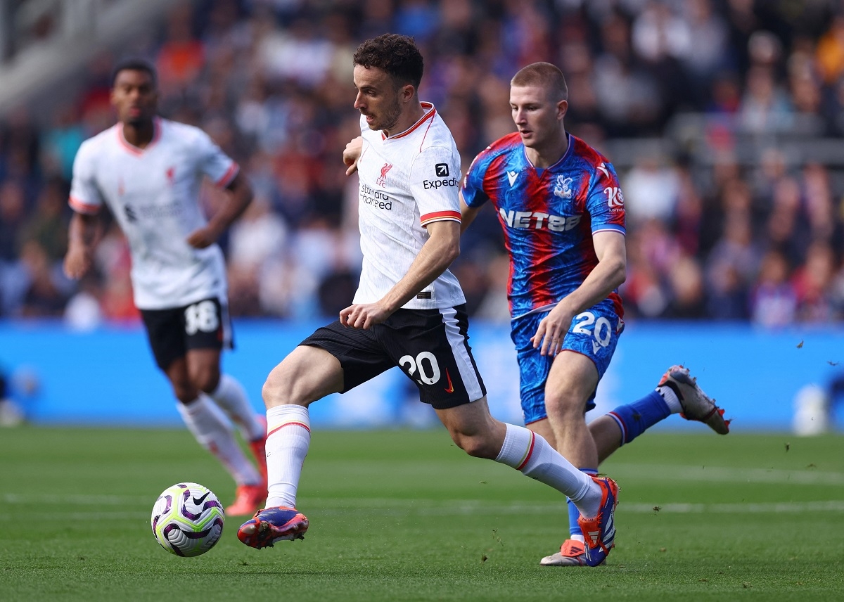 Trực tiếp Crystal Palace 0-1 Liverpool: Jota lên tiếng