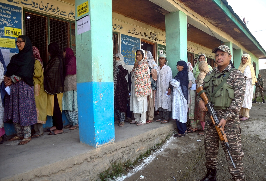 Vùng lãnh thổ Jammu và Kashmir của Ấn Độ hoàn tất bầu cử hội đồng lập pháp