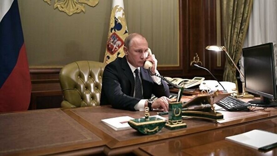 Tổng thống Nga Putin điện đàm với Thủ tướng Đức Merkel về Covid-19