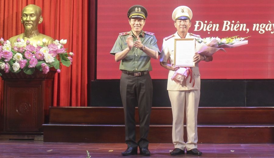 Đại tá Tráng A Tủa được bổ nhiệm làm Giám đốc Công an tỉnh Điện Biên