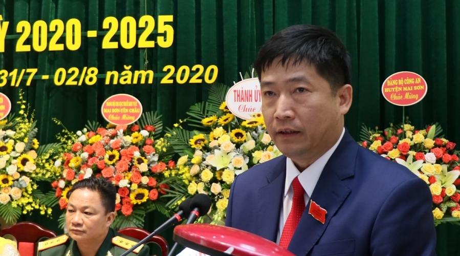 Ông Trần Đắc Thắng tiếp tục giữ chức Bí thư Huyện ủy Mai Sơn, Sơn La