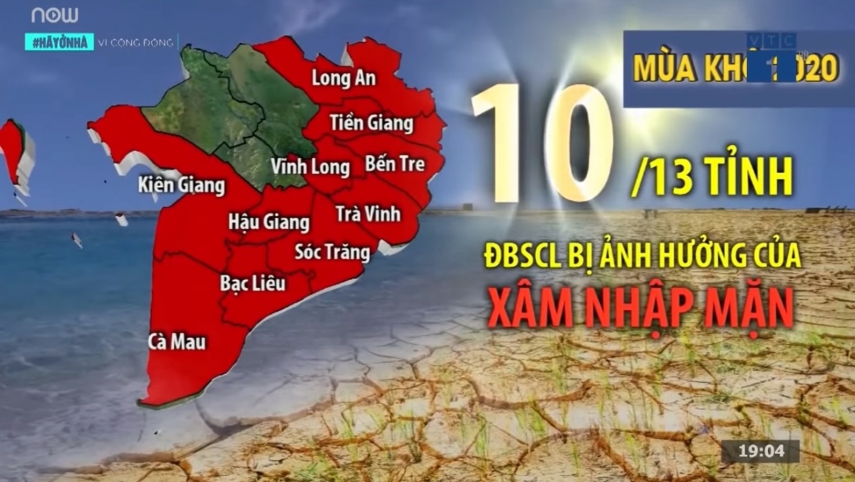 Miền sông nước oằn mình trong cơn “khát”