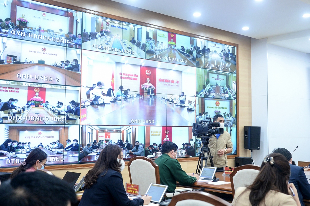 Quảng Ninh: Làm việc trực tuyến phát huy hiệu quả trong thời điểm chống dịch