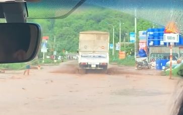 Cảnh báo ngập lụt trên Quốc lộ 6, địa phận tỉnh Sơn La