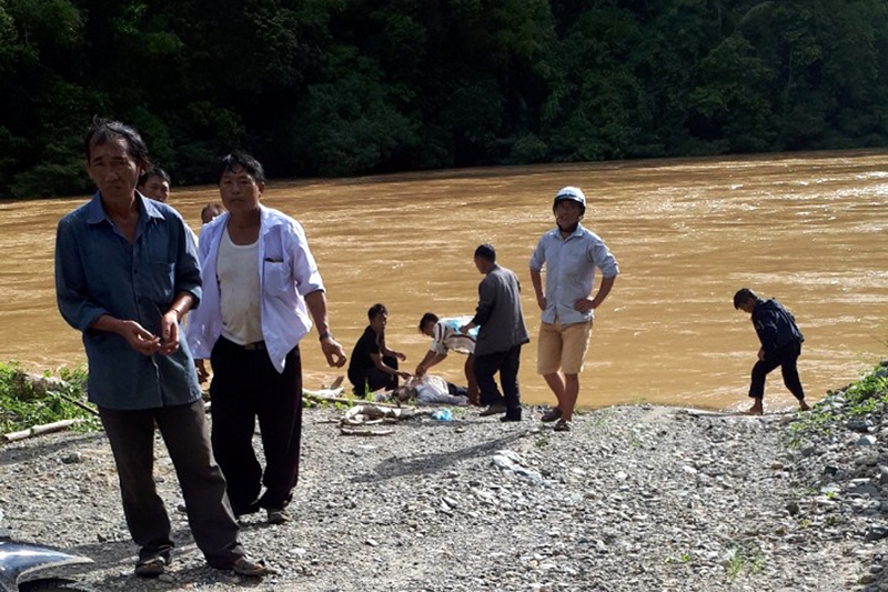 Tìm thấy nạn nhân trượt chân rơi xuống sông ở Lai Châu