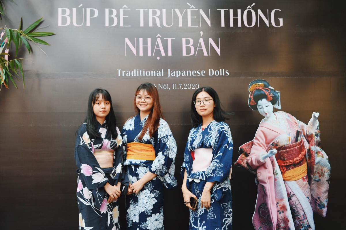 Giới trẻ Hà Nội hào hứng mặc yukata truyền thống Nhật Bản