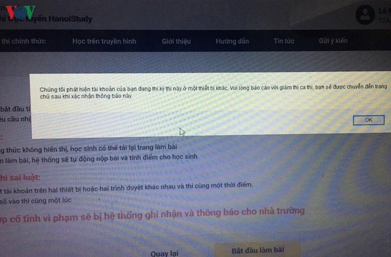 Hệ thống khảo sát online lớp 12 bị tấn công, Hà Nội tìm cách khắc phục