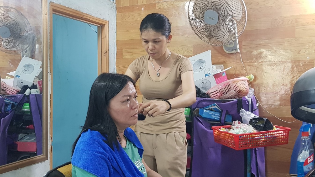 Biên phòng xã đảo Thạnh An dạy nghề cho người nghèo