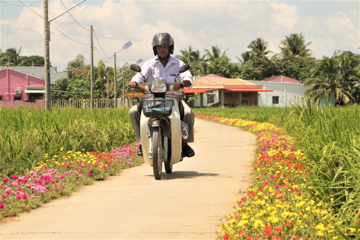 Xã có hơn 90% đồng bào Khmer chuyển mình nhờ xây dựng nông thôn mới