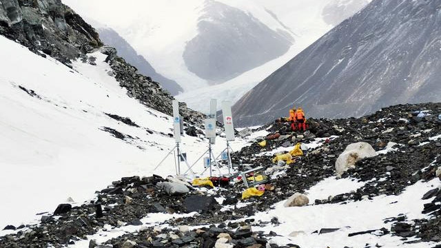 Trung Quốc tuyên bố chính thức phủ sóng 5G trên đỉnh Everest