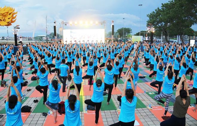 Quảng Ninh tổ chức ngày hội quốc tế Yoga lần thứ 6