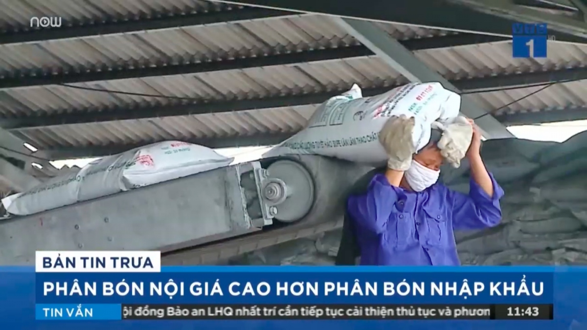 Giá phân bón nội “vượt mặt” phân bón nhập khẩu