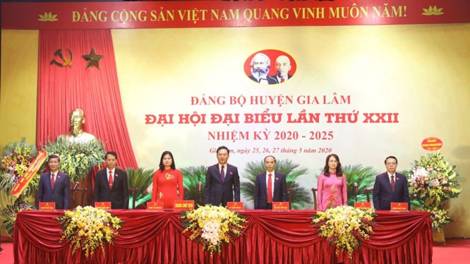Khai mạc Đại hội Đảng bộ điểm của Đảng bộ thành phố Hà Nội
