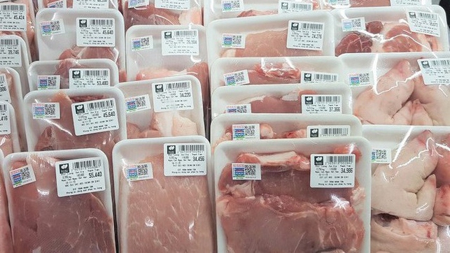 Giá thịt lợn ở mức cao kéo giá thực phẩm lên theo