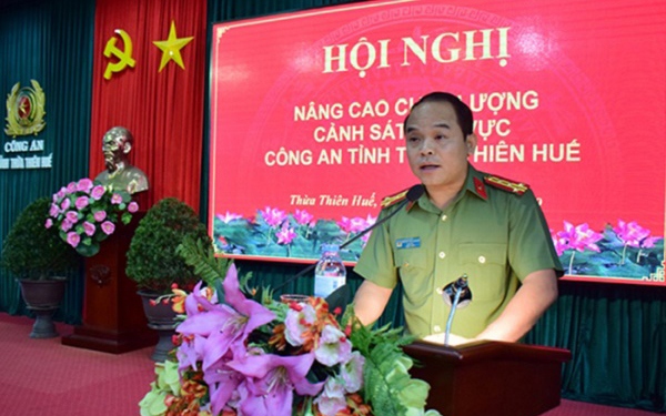 Giám đốc Công an Thừa Thiên Huế được bầu làm Phó Bí thư Tỉnh ủy ​