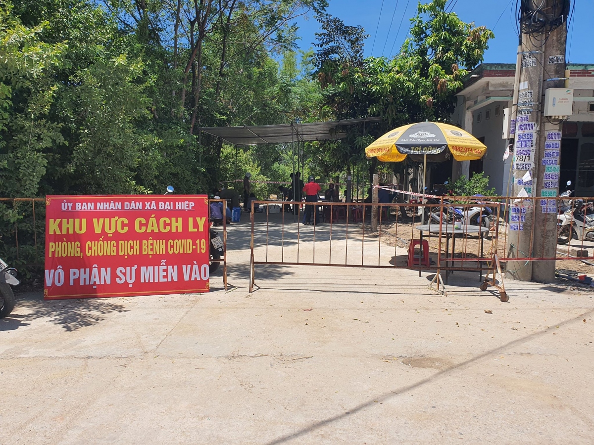 Quảng Nam kết thúc cách ly xã hội tại huyện Đại Lộc