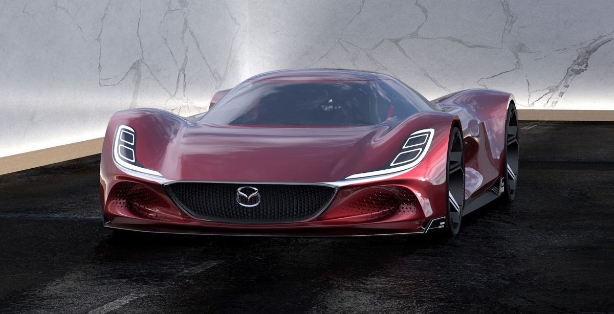 Ngắm “siêu phẩm” Mazda RX-10 Vision Longtail