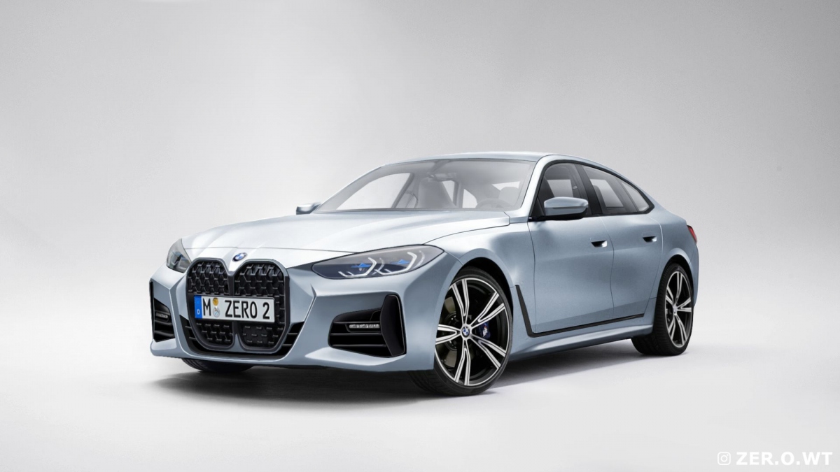 Lộ diện hình ảnh BMW Coupe Gran 4 Series 2021