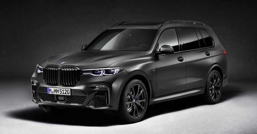 Cận cảnh BMW X7 Dark Shadow Edition ra mắt chỉ với 500 chiếc