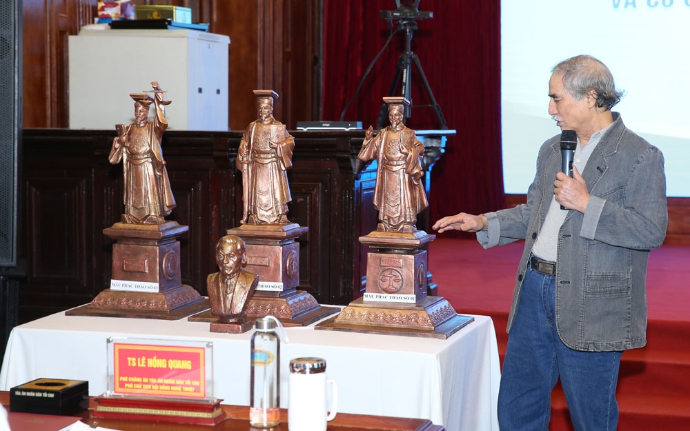 Tòa án NDTC họp Hội đồng nghệ thuật góp ý xây dựng tượng Vua Lý Thái Tông