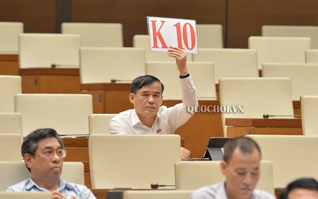 Đại biểu Quốc hội tranh luận quy định trong Luật Biên phòng Việt Nam
