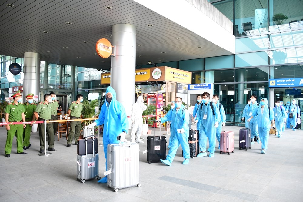 270 chuyên gia Hàn Quốc nhập cảnh, cách ly tại Hải Phòng