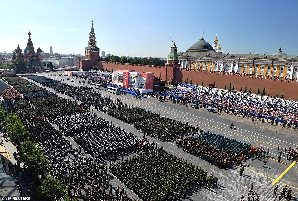Hình ảnh ấn tượng về cuộc duyệt binh Nga nhân 75 năm ngày Chiến thắng