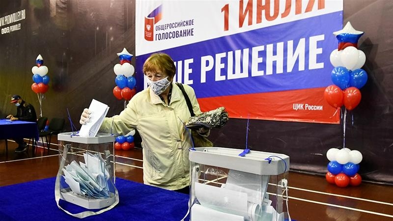 Nga mở gần 100.000 điểm bỏ phiếu về sửa đổi Hiến pháp trên cả nước