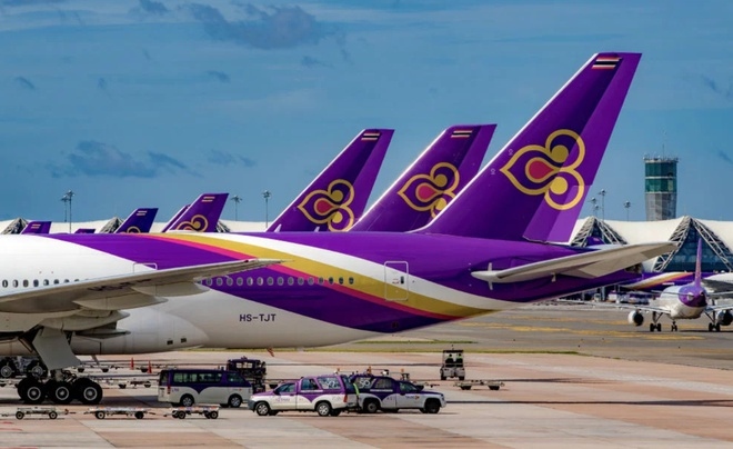 Hãng hàng không quốc gia Thái Lan nộp đơn xin phá sản