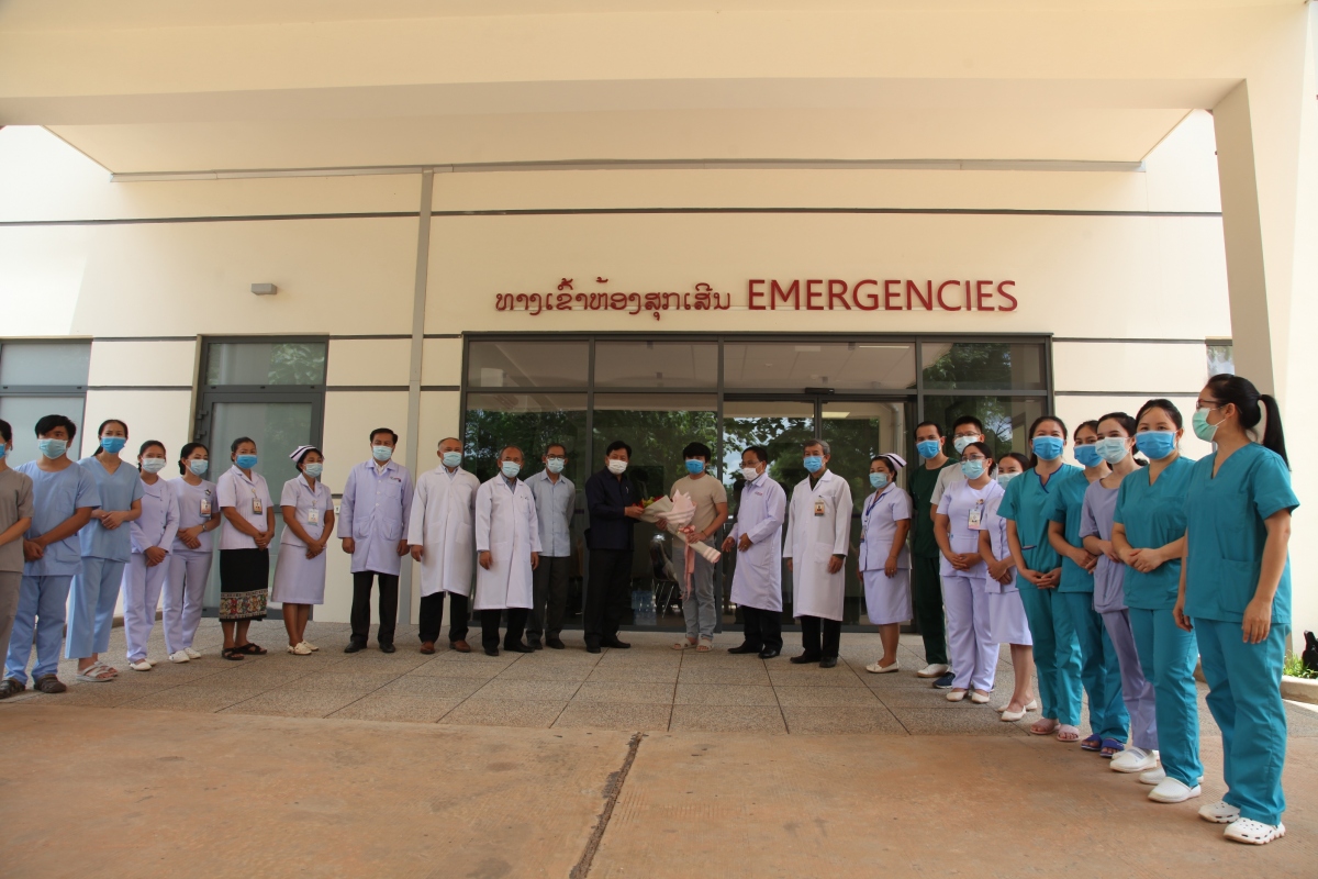 Bệnh nhân Covid-19 cuối cùng của Lào xuất viện