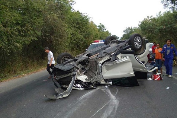 56 người chết vì tai nạn giao thông trong kỳ nghỉ lễ ở Thái Lan