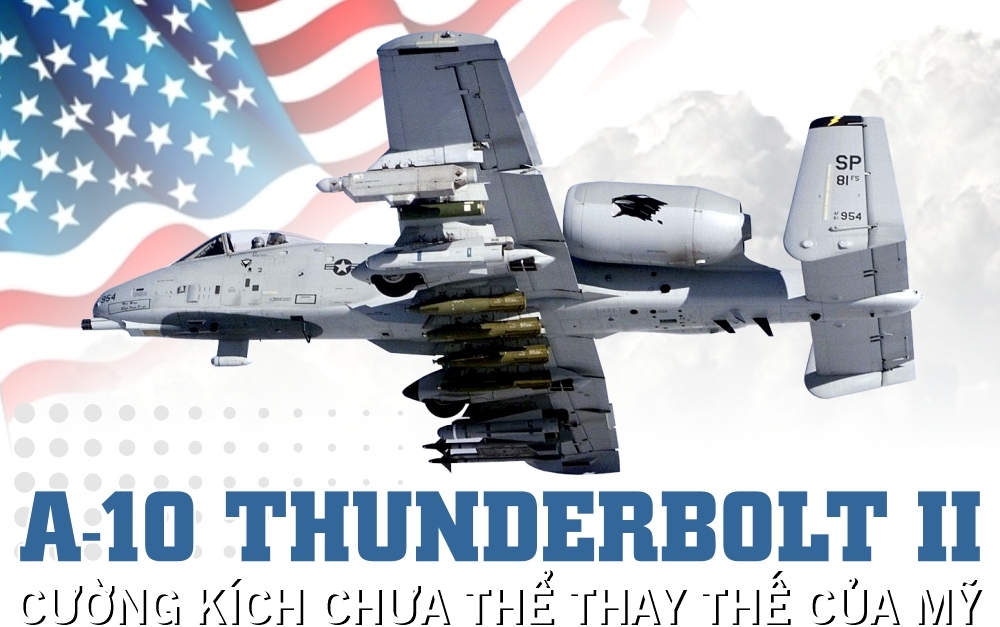 Infographic: A-10 Thunderbolt II - cường kích chưa thể thay thế của Mỹ