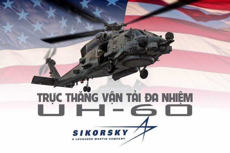 Infographic: Trực thăng đa nhiệm UH-60 của quân đội Mỹ