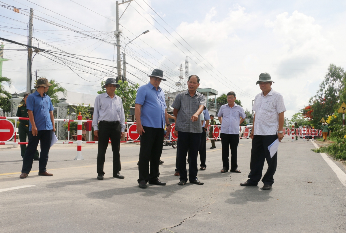 An Giang kiến nghị chỉnh trị dòng chảy sông Hậu để bảo vệ Quốc lộ 91