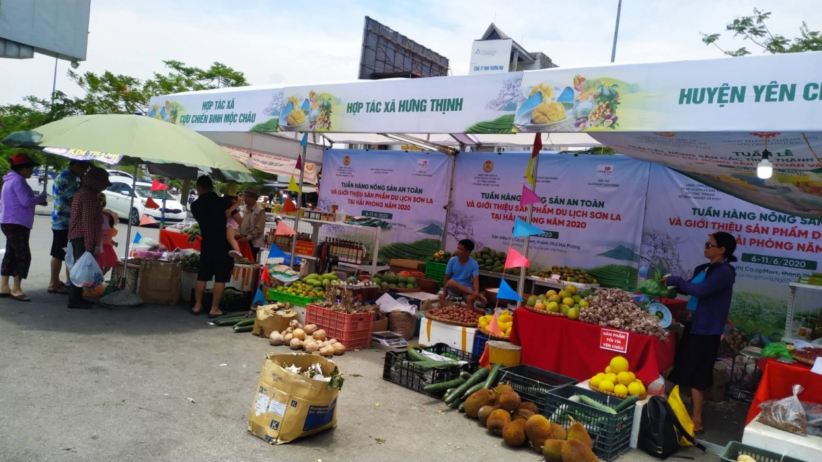 Sơn La-Hải Phòng quảng bá, tiêu thụ nông sản và sản phẩm du lịch