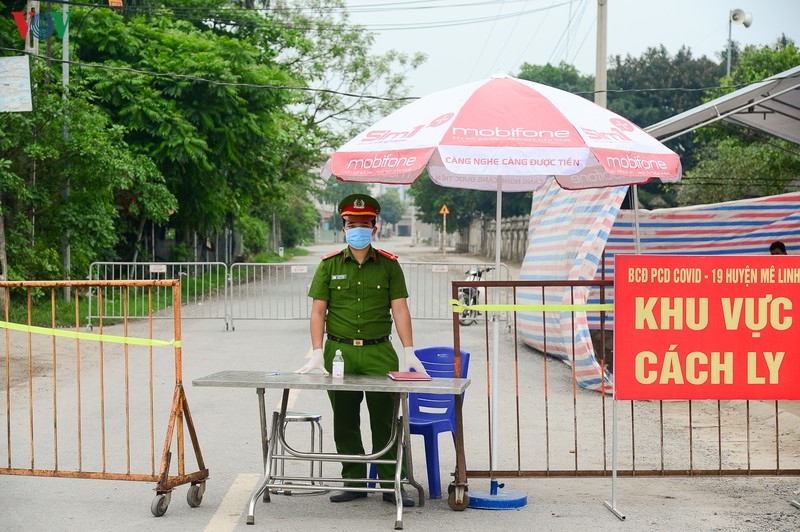 1.834 mẫu xét nghiệm của thôn Liễu Trì giáp thôn Hạ Lôi đều âm tính