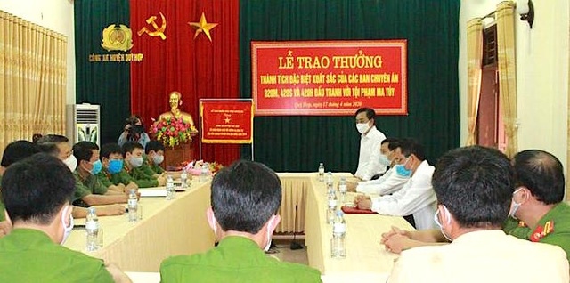 Nửa tháng “đánh” 3 chuyên án liên quan đến “cái chết trắng“