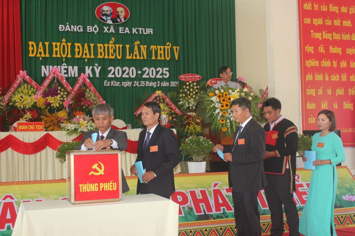 Đảng bộ huyện Cư Kuin, Đăk Lăk sẵn sàng cho đại hội điểm cấp huyện