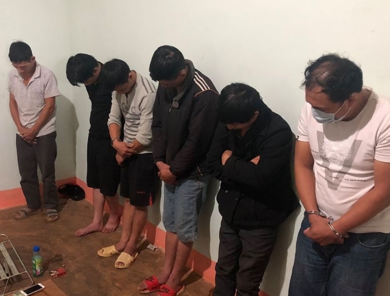 Bắt nhóm 7 đối tượng thực hiện hành vi trộm chó tại Đắk Nông