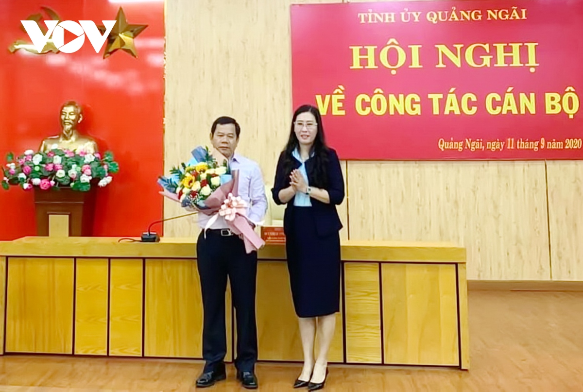 Ông Đặng Văn Minh được bầu giữ chức Phó Bí thư Tỉnh ủy Quảng Ngãi